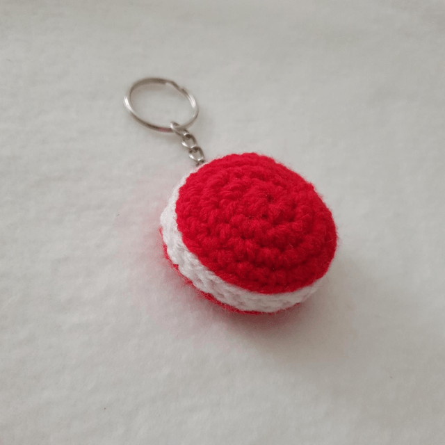 Porte clés macaron
